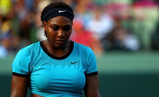 Serena Williams le 26 mars 2016 à Key Biscayne.