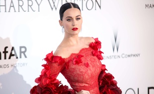 Katy Perry lors du gala amFAR à Canne le 19 mai 2016