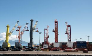 Le port de Papeete en Polynésie française.