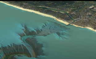 Le gouf de Capbreton est un canyon sous-marin de 300 km de long, dont la tête se situe tout près de la côte landaise