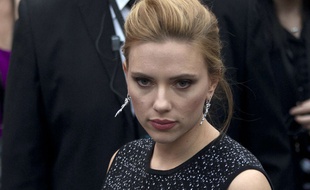 Scarlett Johansson, à Pékin, le 24 mars 2014.