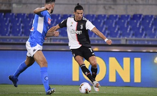 Un duel entre Cristiano et Hysaj.
