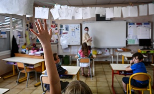 A l'école Jules Ferry de Pessac en mai 2020.