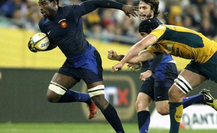 Le troisième ligne Fulgence Ouedraogo, face à l'Australie, en juin 2009.