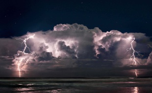 Orage (illustration).