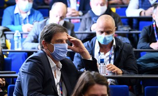 Florian Grill, le 3 octobre 2020 lors des élections fédérales.
