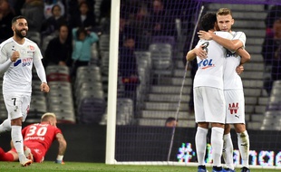 Prêté par le TFC, Alexis Blin a inscrit le seul but d'Amiens à Toulouse, le 10 novembre 2018 au Stadium.