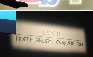 Montage du logo de LVMH et de eBay