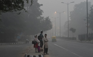 Un nuage de pollution est tombé sur New Delhi