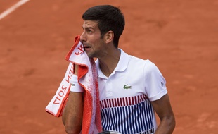 Novak Djokovic à Roland-Garros, le 1er juin 2017.