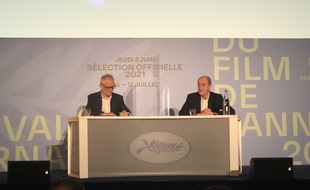 Thierry Frémaux et Pierre Lescure annoncent la sélection de Cannes à l'UGC Normandie