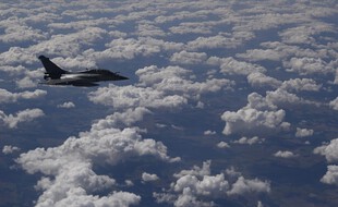 Un Rafale de l'armée française, mais pas au dessus de l'Algérie. (illustration)