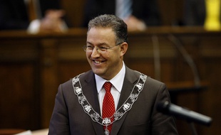 Le maire de Rotterdam, Ahmed Aboutaleb.