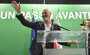 Le candidate de la gauche aux élections en Emilie-Romagne, Stefano Bonaccini.