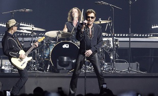 Johnny Hallyday, en concert à Paris-Bercy le 2è novembre. AFP / FGUILLOT