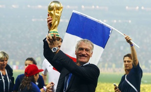 Didier Deschamps a mené les Bleus jusqu'à la victoire