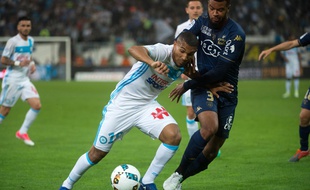 William Vainqueur sous le maillot marseillais contre Bastia, le 20 mai 2017.
