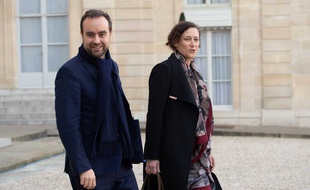 Sébastien Lecornu et Emmanuelle Wargon, les deux membres du gouvernement qui ont coordonné le grand débat national.