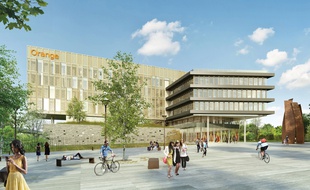 Le nouveau campus d'Orange devrait être livré d'ici septembre 2019.