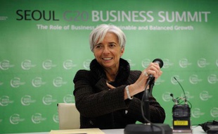 Christine Lagarde, lors de la conférence du G20 à Séoul le 11 novembre dernier.