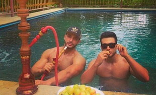 Une photo du compte richkidsoftehran sur Instagram.