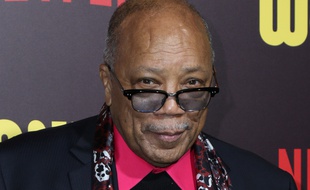 Le producteur Quincy Jones à la première de Sandy Wexler à Hollywood