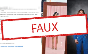 Cette publication, très virale sur LinkedIn, exagère énormément le CV de la jeune Alyssa Carson -- Montage 20 Minutes