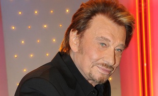 Johnny Hallyday le 14 mars 2014 pour l'émission Vivement Dimanche sur France 2