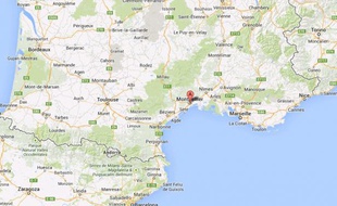 Géolocalisation de la ville de Montpellier (Hérault).