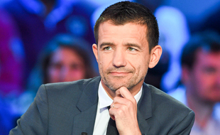 Eric Carrière sur le plateau du Canal football club.