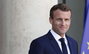 Emmanuel Macron à l'Elysée, le 16 octobre 2018.