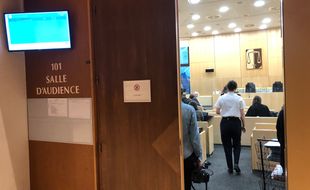 Illustration d'une salle d'audience du tribunal correctionnel de Rennes.