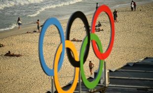 Illustration, anneaux olympiques