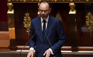 Edouard Philippe face à l'Assemblée nationale le 4 juillet 2017