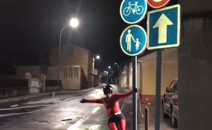 Extrait de la vidéo réalisée par deux mères de famille de Lavaur demandant la sécurisation des voies cyclables.