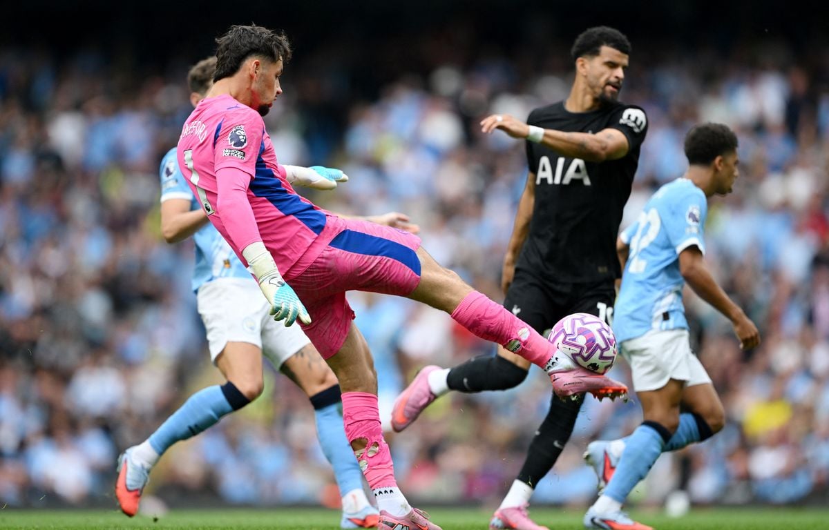 Premier League : Man City sombre à domicile contre Tottenham à cause d'une horrible boulette de son gardien