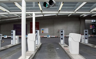 Une barrière de parking. (Illustration)