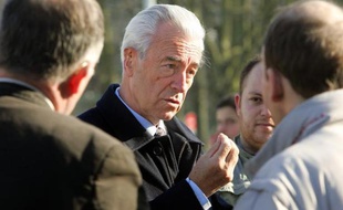 Gilles de Robien à Amiens, le 13 février 2008
