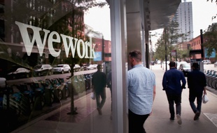 Des bureaux WeWork à Chicago.