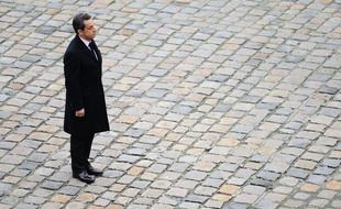 Nicolas Sarkozy à Paris, le 28 novembre 2011.