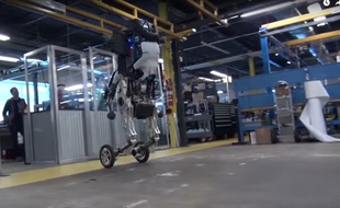 Handle, le dernier robot de la filiale de Google Boston Dynamics.