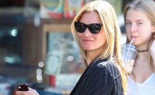Kate Moss à Londres le 29 juillet 2014