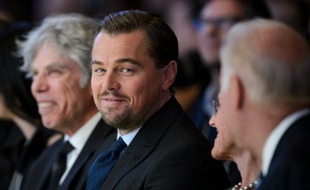 L'acteur américain Leonardo DiCaprio le 19 janvier 2016 à Davos
