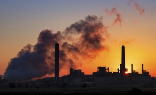 De la pollution (illustration).