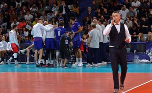 Yoan Crouzillat, speaker toulousain, intervient notamment lors des matchs de l'équipe de France de volley.