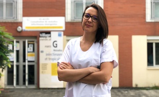 Audrey est infirmière au CHU Pontchaillou, à Rennes. Elle a intégré une unité de dépistage du coronavirus.