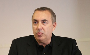 Jean-Marc Morandini à sa conférence de presse à Paris le 19 juillet 2016