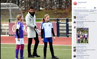Capture d'écran de la page Facebook du Fortuna Dusseldorf, le 5 décembre 2015.