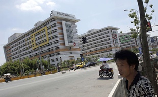 Une usine du groupe Pegatron, à Shanghai, le 30 juillet 2013.
