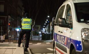 Une intervention nocturne de la police à Toulouse. Illustration.